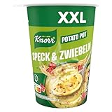 Knorr Potato Pot Speck & Zwiebeln XXL leckeres, schnelles Kartoffelgericht fertig in nur 5 Minuten 76 g 1 Stück
