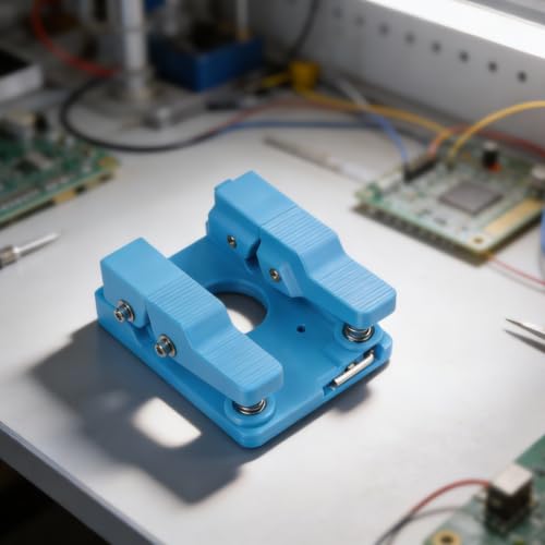 Soporte de alambre de soldadura con abrazadera de mesa regulable para reparaciones de PCB 7