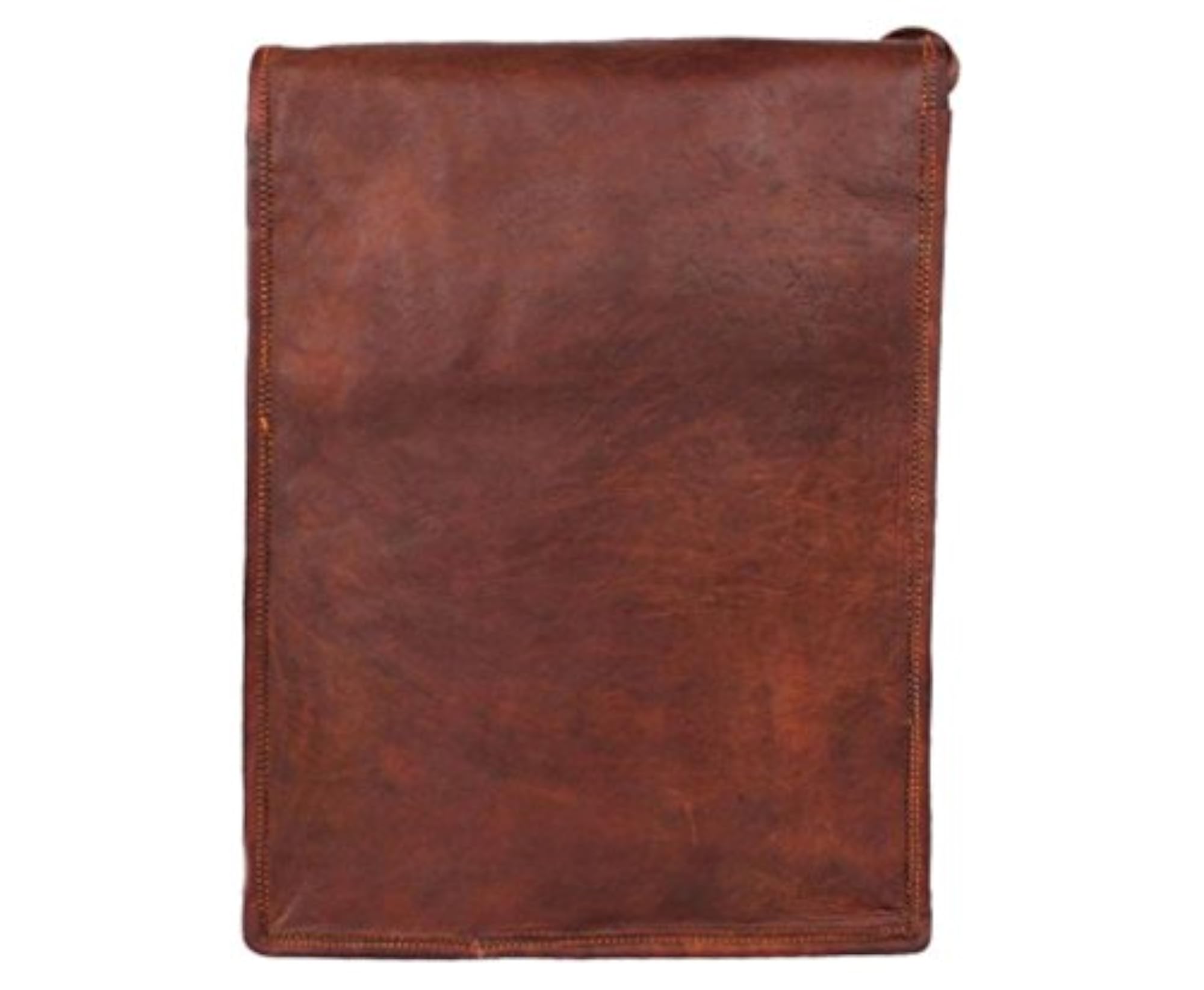 Trendy Sling Leather Messenger Bag, Unisex