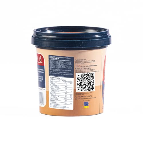 Image of Get-A-Way Chocolate Brownie Fudge High Protein Ice Cream Cup (Zero Added Sugar), 100ml