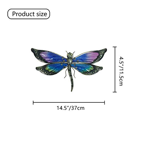 Bfrth Statues Collectibles Statues And Figurines Metal Dragonfly Wall Art For Garden Decor And Home Miniaturas Animal Outdoor Statues And Sculptures #TOP1