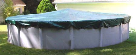 Above Ground Swimming Pool Winter Cover - 12 Year Warranty - 18' x 34' Oval
