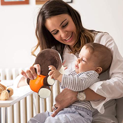 Kiboule Brinquedos De Bebê De Macaco De Pelúcia - Musicais Para Bebês Recém-Nascidos De 0 A 36 Meses