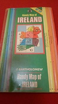 Bartholomew Handy Map, Ireland: Colour-Coded