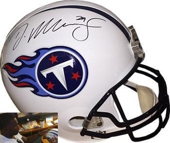 DeMarco Murray signed Tennessee Titans Riddell Full Size Rep Helmet #29- Murray Hologram - Autographed NFL Helmets