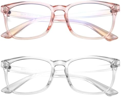 Hycredi Kids Blue Light Blocking Glasses for Boys & Girls, Square Frame