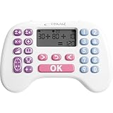 TOKAIZ マセポケ 暗算 ドリル 四則計算用 小学生 九九 暗算練習 計算ドリル かけ算 割り算 足し算 引き算 読み上げ機能 計算トレーニング ミニゲーム 充電式 Type-C 子供 学習用 高齢者 脳トレ ボケ防止 プレゼント TMAD-D01 (ファンシーパープル)