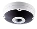 Geovision GV-FER12203 12MP H.264 Low Lux Fisheye Rugged IP Camera (White)