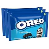 OREO - Brisures de Biscuits Oreo - Sans Crème - Topping Idéal pour Desserts et Glaces - Lot de 3 Sachets de 400 g