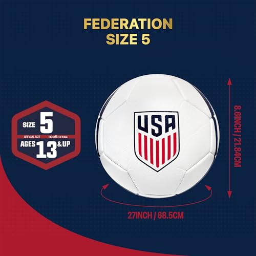 Image of Icon Sports Officially Licensed US Soccer Federation Soccer Ball