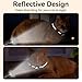 Meliya Airtag Cat Collar Breakaway with Bell, Adjustable Reflective Pet Kitten Collar with Apple Air Tag Holder Case for Girl Boy Cats (Striped Black)