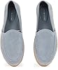 Tommy Hilfiger Men’s Flex Espadrille Loafers with Logo, Grey (Overcast Grey), 8 #3