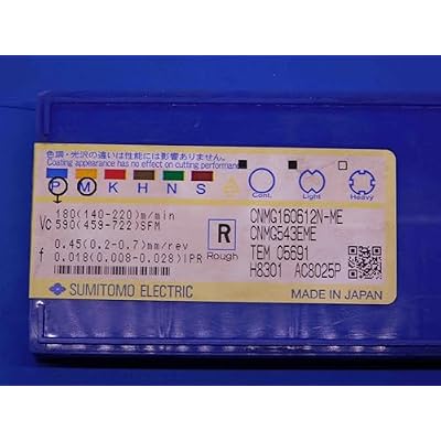 10PCS New SUMITOMO CNMG 160612N - ME Carbide Inserts CNMG543 EME Grade AC8025P