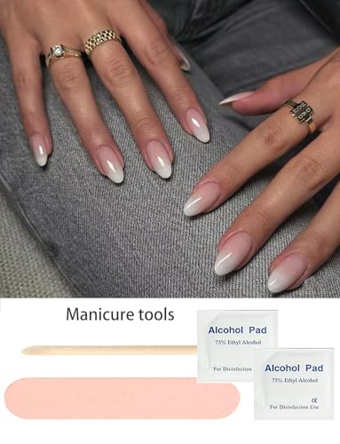 Wahrshei Semi Cured Gel Nail Strips | 20 Transparent Gradient Uv Gel Nail Sticker thumb #4