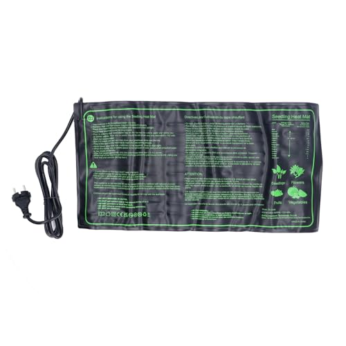 Buachois Tappetino Per La Germinazione Delle Piante, Tappetino Riscaldante Idroponico Caldo, Tappetino Riscaldante Per Avviamento Di Semi Al Coperto Per La Propagazione Della Serra