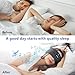 Sleep Headphone Headband, Wireless V5.0 Bluetooth Music Headband Man Women, Ultra-thin Stereo Speaker, Super Stretchy Soft, Breathable, Suitable for Yoga, Sleeping, Travel, Running, Meditating (grey)