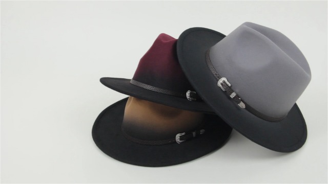 Cappello Panama Vintage Unisex - Fedora In Cotone Con Decorazione Cintura Per Uomo E Donna - Foto 3