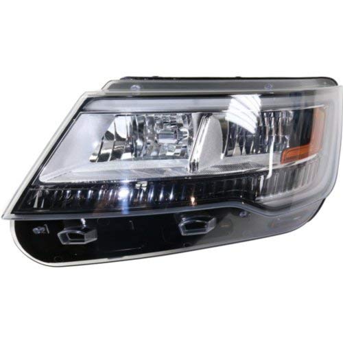 Garage-Pro Headlight Compatible with Ford Explorer 2016-2018 Driver Side Lens and Housing Limited/Platinum/XLT Models