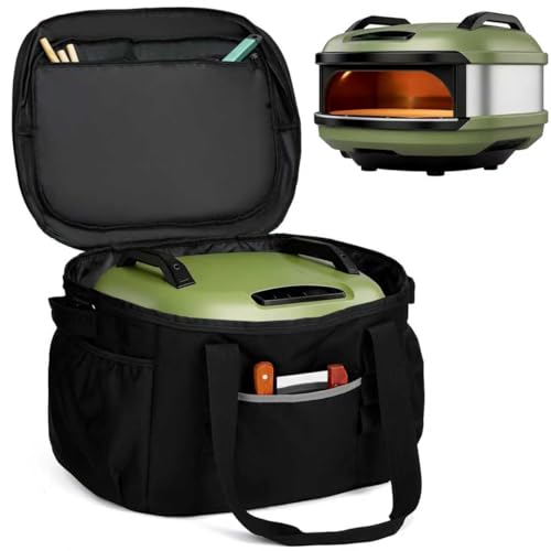 Padded Carry Bag for Gozney Tread Pizza Oven 360 Protective Carrying Case with Multiple Pockets Adjustable Shoulder Strap & Reinforced Handles for Travel and Storage (Bag Only)