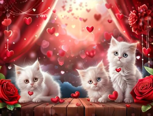 Diamond Painting Fleurs pour Chats : Idéal pour Décorer Votre Salon