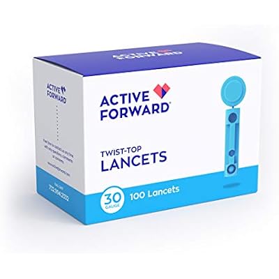 Microlet Lancing Device + 100 Active Forward 30g Lancets