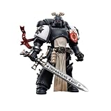 JOYTOY 1/18 Warhammer 40,000 Action Figure Black Templars The Emperors Champion Rolantus Collection Model