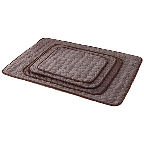 Nesutoraito Washable Summer Cooling Mat for Dogs Cats Kennel Mat Breathable Pet Crate