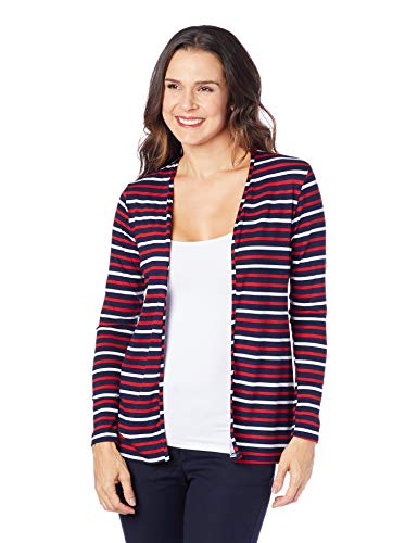 Cardigan Stretch Conforto Malwee feminino Azul Marinho G
