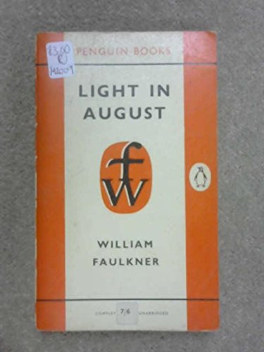 Light In August B0000CKS6L Book Cover