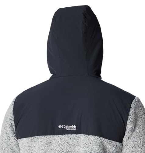 Columbia Men's Arctic Crest Sherpa Full Zip, White/Black, X-Small by Columbia - Image 3