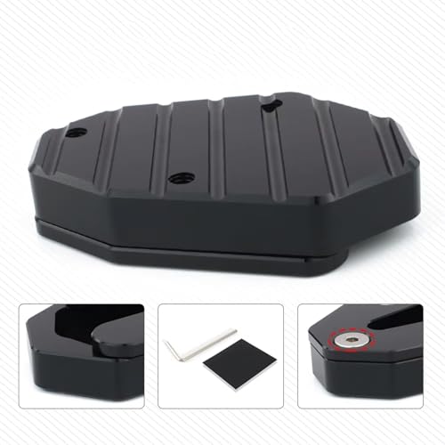 Plaque béquille latérale compatible avec Yamaha TDM900 2002-2010