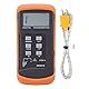 Temperaturmessgerät Akozon Digital Thermometer Einkanal K Typ Digitaler Thermoelementsensor Thermometer Temperaturanzeige -50-1300 ° C
