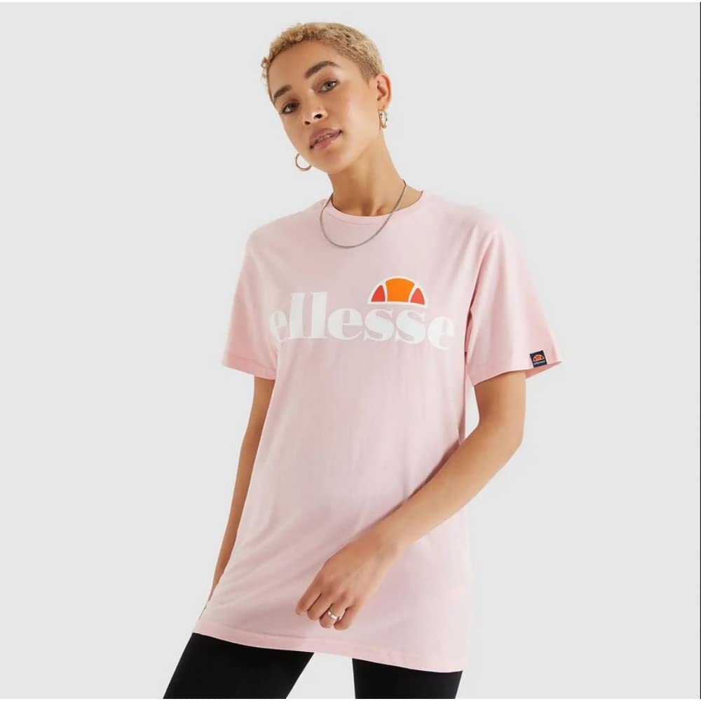 ellesse Women Albany T-Shirt, Light Pink, 16