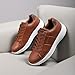 ANALEAF Mens Casual Shoes Fashion Dress Sneakers Lightweight Comfortable Lace-up Shoes Brown