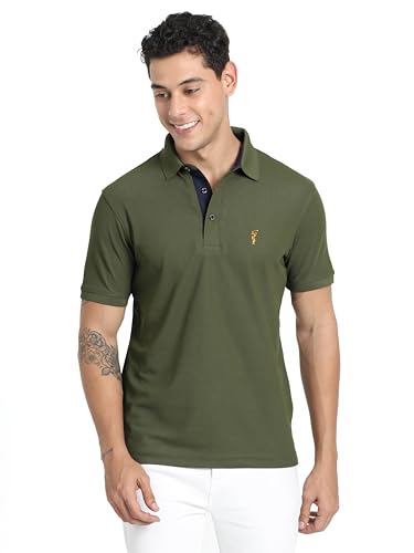 Image of STELLERS Men's Premium Regular Fit Polo T-Shirt's |Feather Touch Feel | Odour Resistant| Anti-Static| Wrinkle Free | Quick Dry | Stretchable | Lightweight | Sweat-Proof