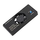 カメラ冷却ファン、ミニインテリジェントカメラ冷却ファン ABS サイレントタイプ C 充電式ポータブルライブブロードキャストカメラクーラーファン A7M3 A7M4 A6400 A6000 A7RIII フリップスクリーンカメラ用