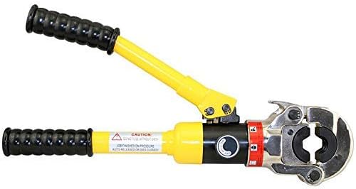 CGOLDENWALL GC-1525 Herramientas de prensado de tuberías hidráulicas Engarzadora de acero inoxidable Alicates de abrazadera de tubo de presión