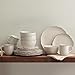 Pfaltzgraff Chateau Cream 16-Piece Stoneware Dinnerware Set, Service for 4, Off White