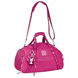 Bolsa Rebecca Bonbon RB Sacola Grande Nylon Academia Viagem (Rosa)