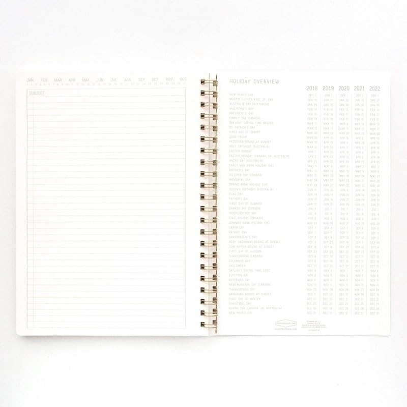 Amazon.com : DesignWorks Ink Textured Paper Twin Wire Notebook