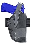 Uncle Mike's Kodra Nylon Standard Dual Retention Duty Jacket Holster (20, Right Hand)