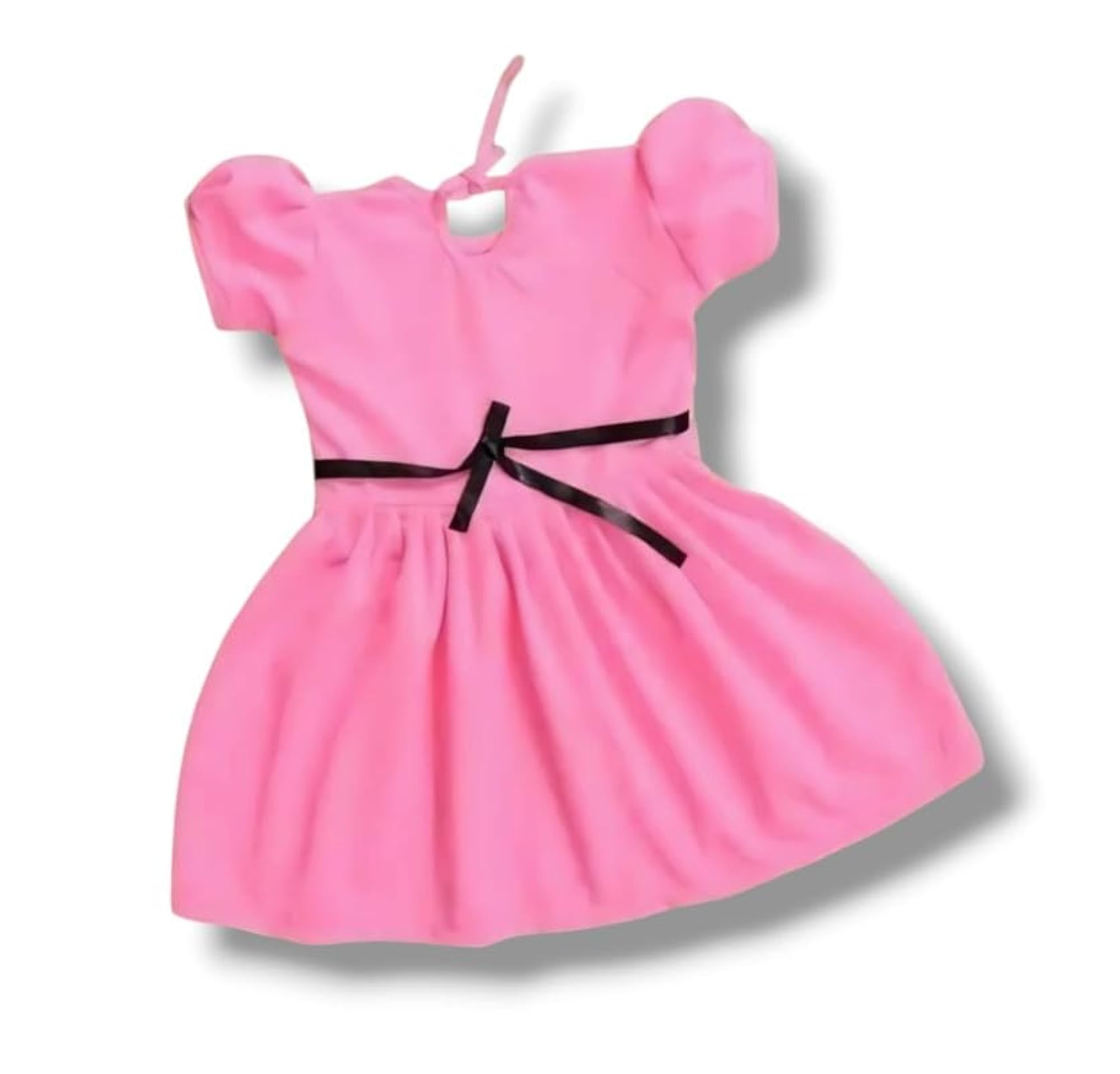 Baby Cotton Frock, Pink, Adorable Outfit