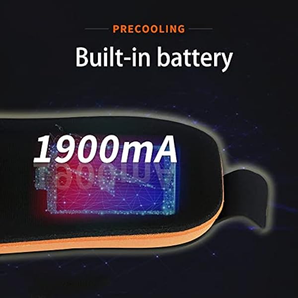 La Soletta Calda con Riscaldamento Elettrico Intelligente può Essere Lavata E Tagliata A Qualsiasi Dimensione, Adatta per Gli Sport all'Aria Aperta E La Protezione,Nero,34~39