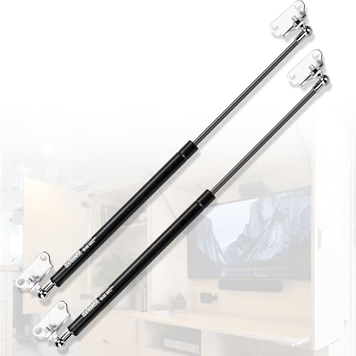 RVGUARD RV Gas Struts 16inch 38lbs Spring Struts for RV Windows Range Hood Cabinet Garbage Shed Lid Tool Box Lid DIY Project