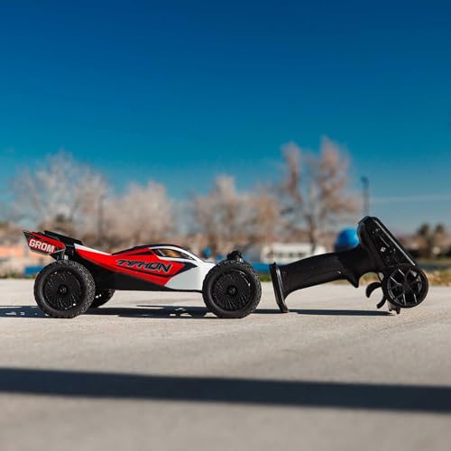 Image of ARRMA Typhon GROM 4x4 RC Buggy, RTR, Red /White ARA2106T2