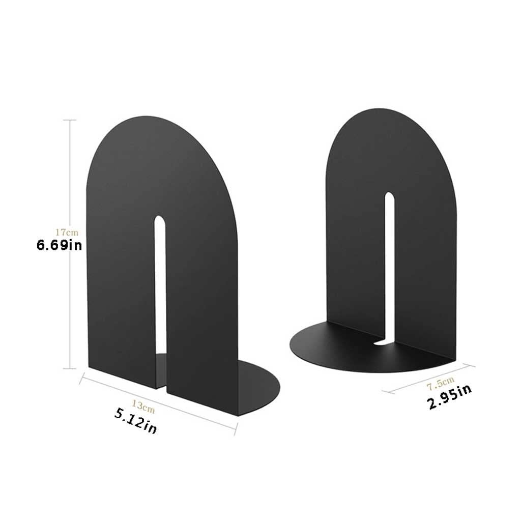 Buchstützen aus Metall