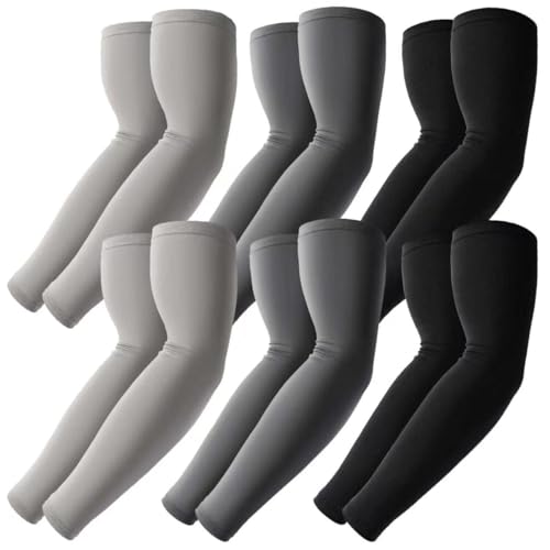 BHYTAKI Cooling Arm Sleeves UPF50 UV Sun Protection Compress