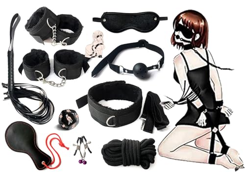 Set de 10 pièces de sport fitness anti ennui avec raquette à dés d'exercice