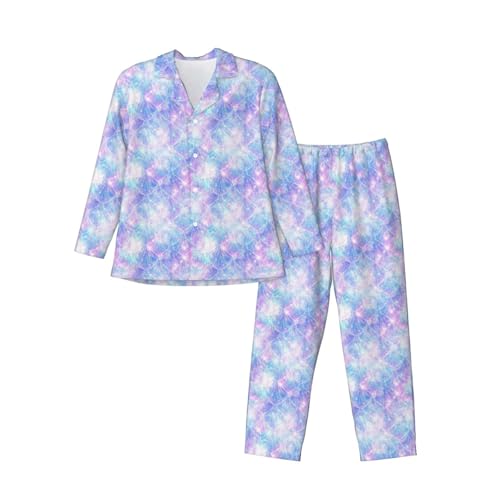 Pyjama manches longues homme style sirène idéal pour vos soirées cocooning