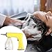 FashionCha Foam Machine USB Charging Hair Styling Tool Easy to Use Dispenser Hot Lather Machine Lather Maker for Barber Shop Home Salon, yellow 300ml
